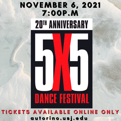 AutorinoCenter's tweet photo. Join Fiona Scruggs Dance for a site specific performance @ the 20th Annual 5x5 Dance Festival! Showcase performance starts at 7 on Nov 6. Get tickets online or donate at https://t.co/m64gxnZny6. 
#usjdance #usjct #usjarts #ctlocal #ctdance #dance #festival #performance https://t.co/p6ioIQ11q8