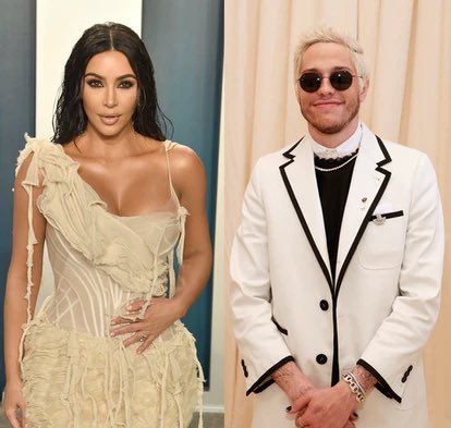 PopCrave's tweet photo. Kim Kardashian and Pete Davidson were spotted grabbing dinner in Staten Island.

🔗: https://t.co/r0CtaFJPHa https://t.co/CpNteXke7o