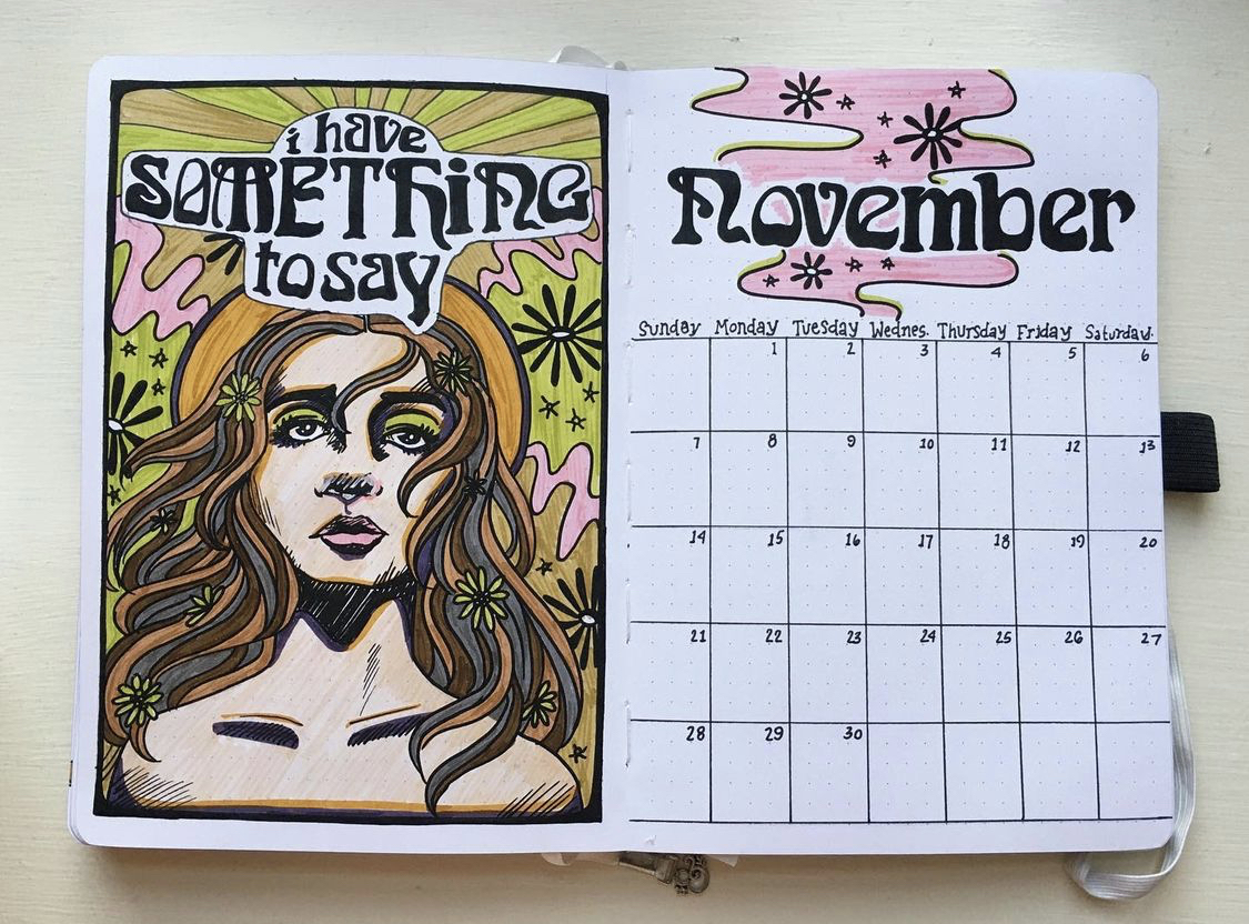 PoscaUSA's tweet image. This beautiful bullet journal by @graciecreates is giving off some Alphonse Mucha vibes and we love it. 
#artistshare #artistoftheday #artistfound #shareart #bujo #organize #planner #arttherapy #posca #poscapens #poscamarkers #saysomething