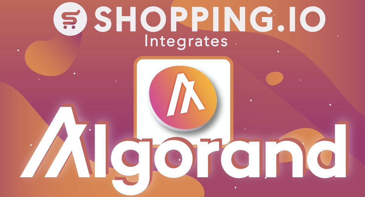 shopping_io's tweet photo. 🛍https://t.co/WAhDgPaGCh integrated Algorand ! 

$ALGO holders will enjoy 2% discount on free package and up to 12% discount for $SPI holders on checkout!
Give a warm welcome to @Algorand Community!🎉 

Read more -  https://t.co/ItxQhicrMe

#SPI #GSPI #shopwithcrypto https://t.co/UeqPUbyETv