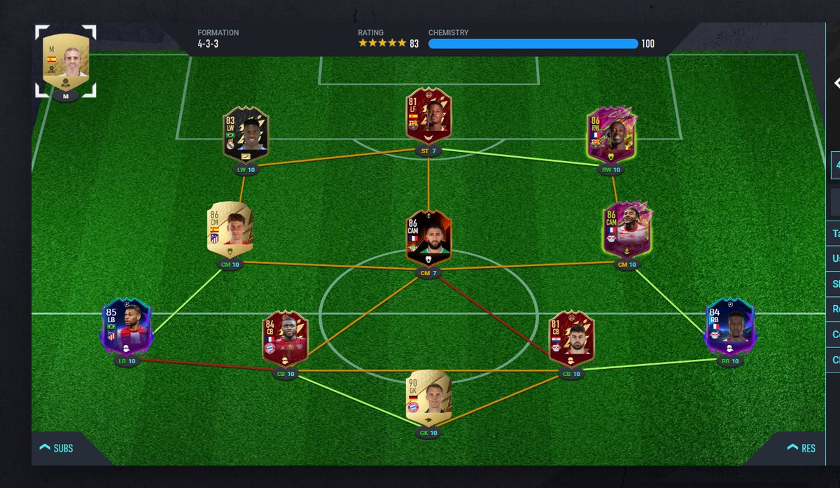 etiennebazo's tweet photo. @ThipFIFA Salut thip, tout est vendable, je joue en 4-2-2-2 https://t.co/q8IbsBsxMT