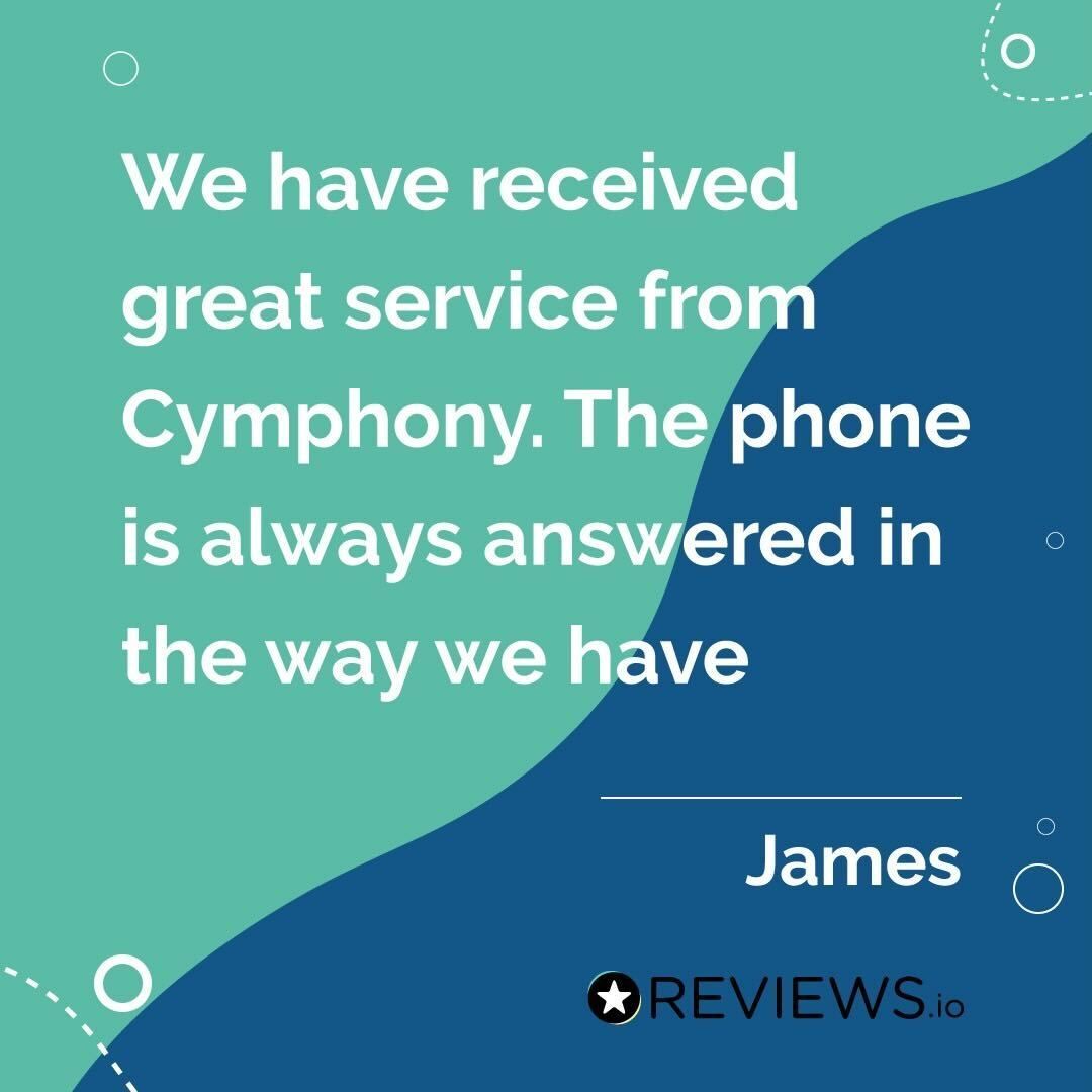 Cymphony_UK's tweet photo. Hey, James! Your feedback means so much! Thank you for taking the time to leave us such wonderful comments.
#cymphony #customerservice #businessgrowth #businessefficiency #happycustomer #customerexperience #business #businessowner #entrepreneur #businesstips #smallbusiness https://t.co/4gmS9jHvuA
