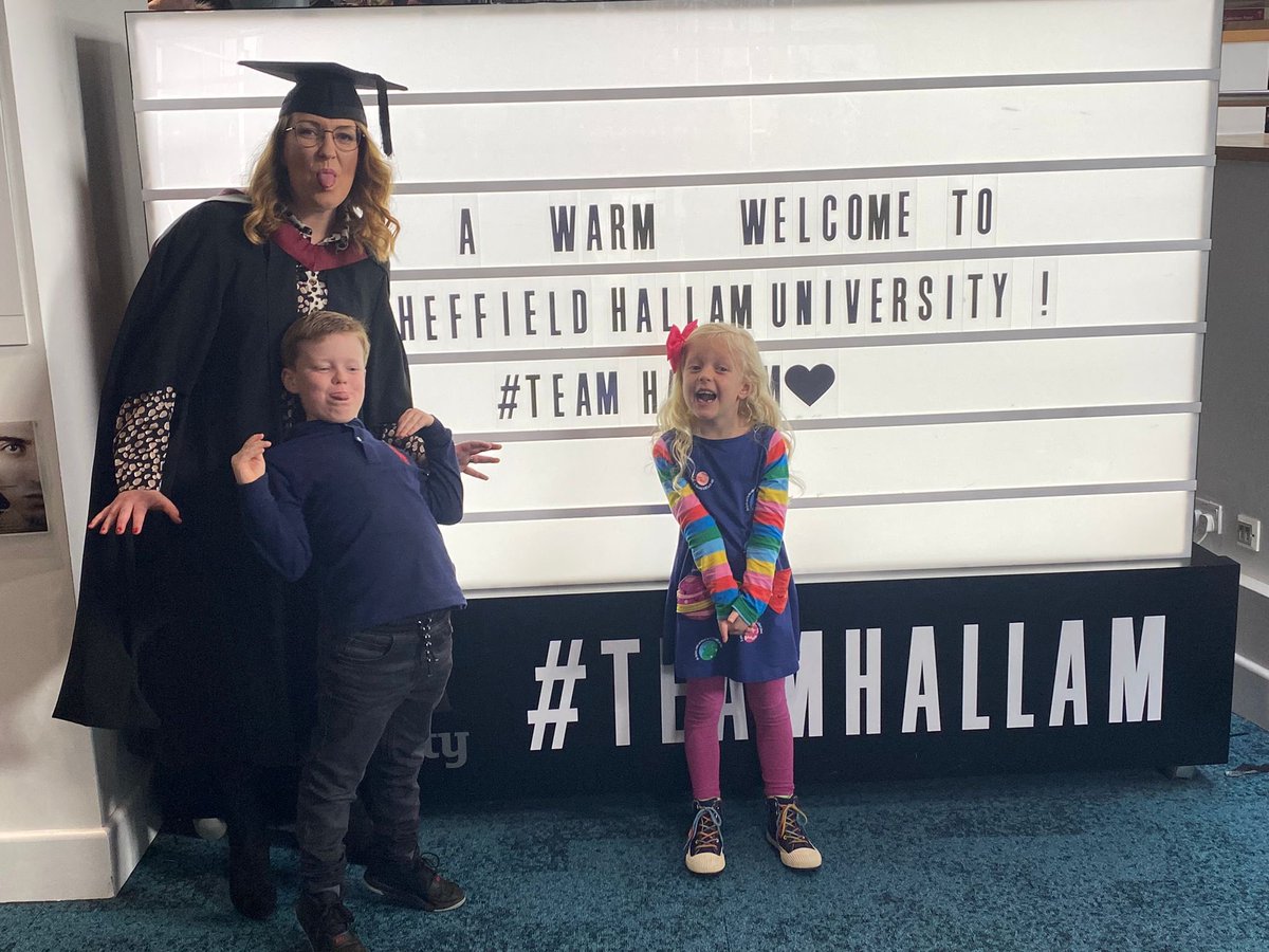 Gemloudinn's tweet photo. Graduation Day 👩‍🎓 @spstyear1 @spstyear2 Henry &amp; Daisy loved it-as well as being bored 🤣🙄 https://t.co/duBPU35emx