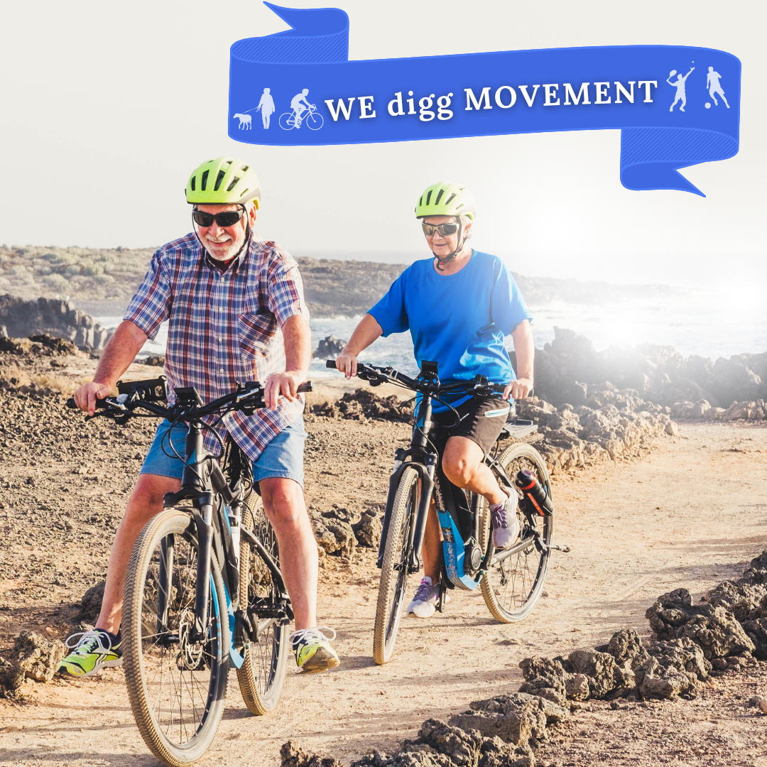 Are you ready to join our next WE digg Movement session?
TOPIC: Knee Anatomy and How it works
Seniors, Boomers, Parents, Athletes are all welcome.

November 13th from 10 am to 11 am CST.
Visit bit.ly/2XUoxhV to join us!