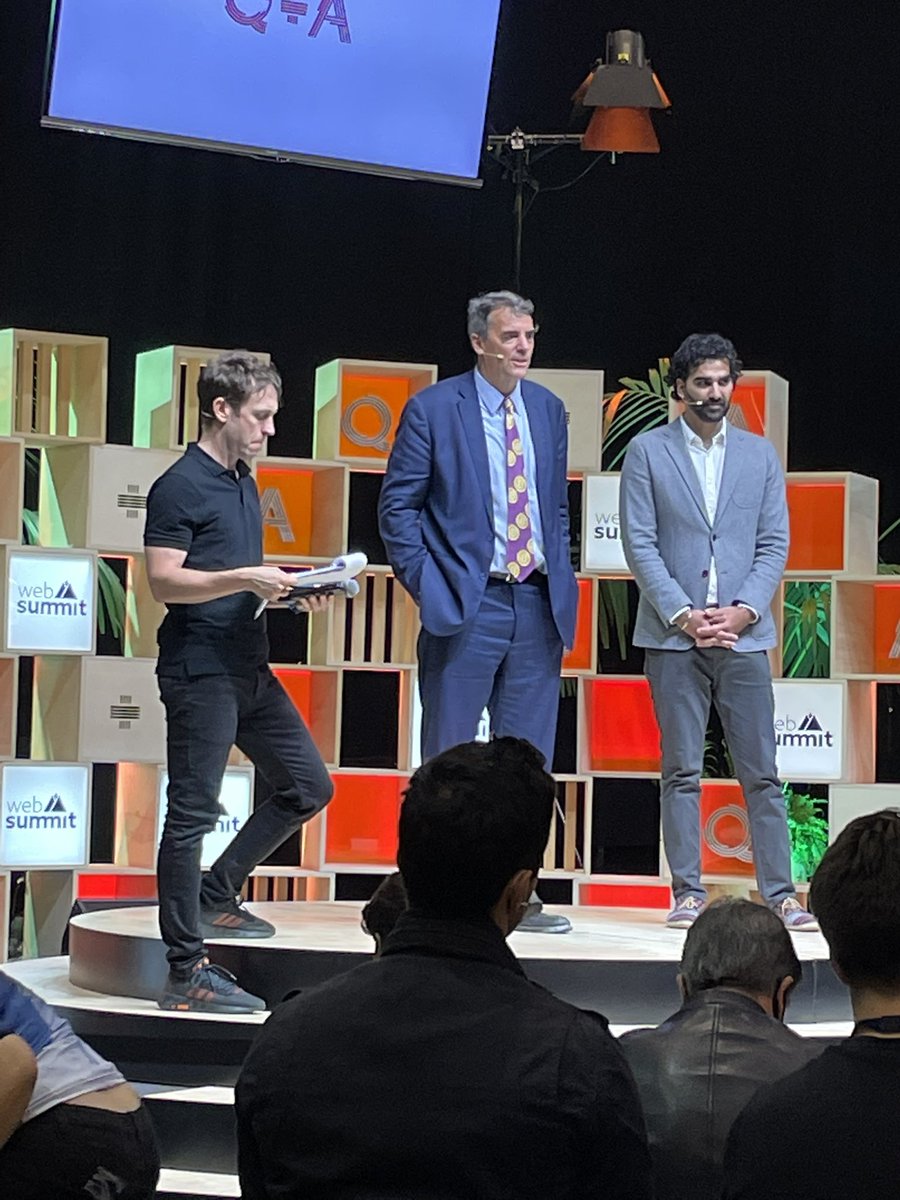 Tech fashion: <a href="/TimDraper/">Tim Draper</a> rocking a Bitcoin tie day 3 #WebSummit21