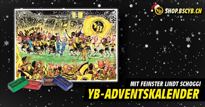 🍫🎁🎄
-
The YB advent calendar pampers you day after day with ...