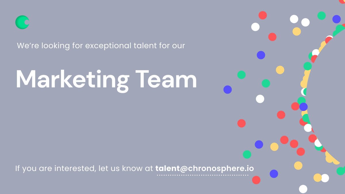 Chronosphere is building a WORLD CLASS MARKETING TEAM! Be a part of our future! #productmarketing #digitalmarketingmanager #leaddeveloper #cloudmonitoring  buff.ly/3EmoIlF