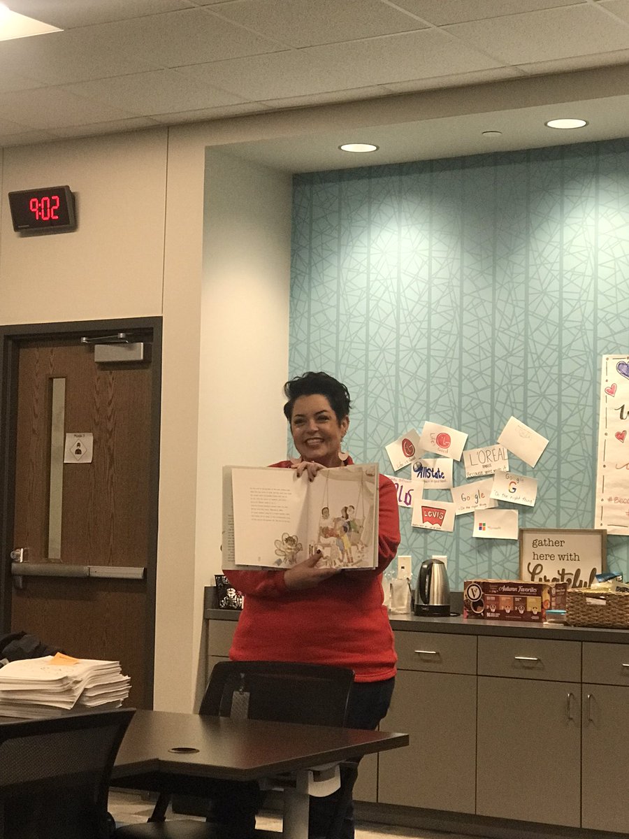 How to add a ray of sunshine ☀️ to a rainy day? Just have <a href="/mooretolearn/">Laura Moore</a> share her latest read aloud with your team! This one is a MUST have💗 #risdpoweroflove #risdlitandint #TRAinRISD
