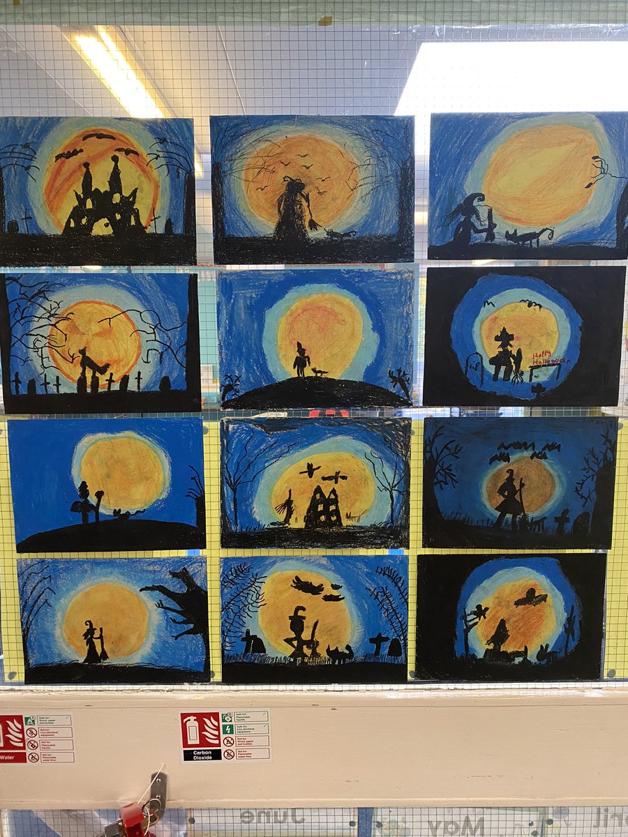 MissOBrien19's tweet photo. Check out some of our ‘Spooktacular Halloween Creations’  A job well done 👏🏻 @StTimothysG41 https://t.co/R7BsXAMO8S