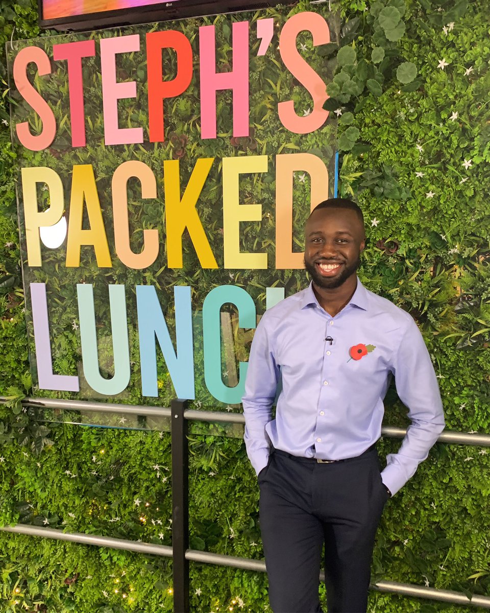 Had a great time w/ @channel4 and @stephlunch on @PackedLunchC4 for ‘This is Engineering Day’ speaking about a day in the life as an engineer working w/ @teamx44 & @motivez_uk ! 🏎 📺 

We’re only getting started 🙏🏾 

#TheKidFromPeckham #MotivezMindset #ThisIsEngineering #STEM