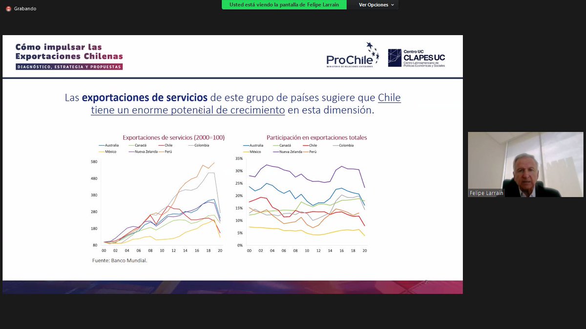 Felipe Larraín en Seminario #Cieplan-
<a href="/fenutalca/">FEN UTalca</a>: En Chile "tenemos una enorme oportunidad de desarrollarnos en exportaciones de servicio"