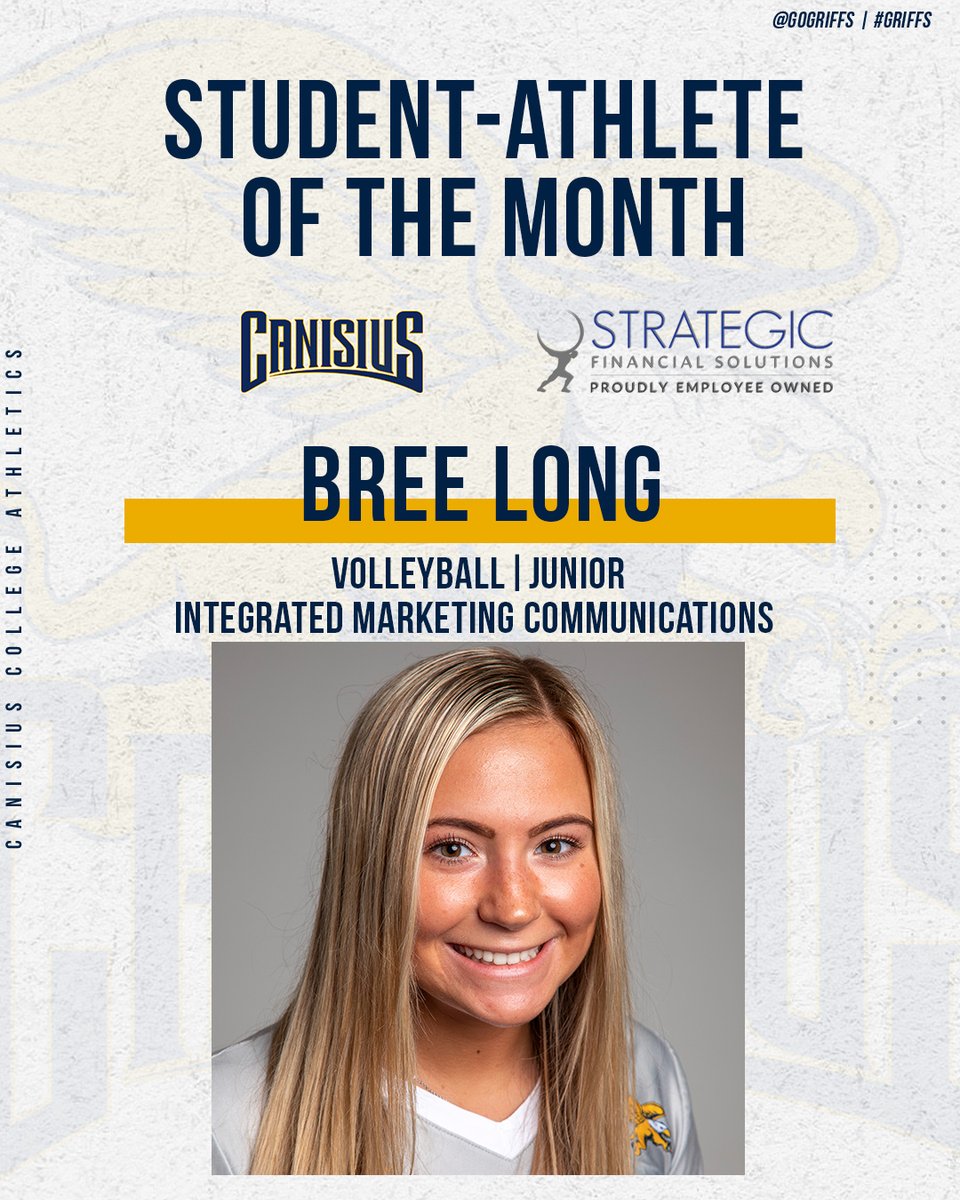 GoGriffs's tweet image. Congratulations to @GriffsRun senior Michael Peppy and @GriffVolleyball junior Bree Long on being named Student-Athletes of the Month for October! 

Presented by @StratFS

📰 - bit.ly/3bDVtyy