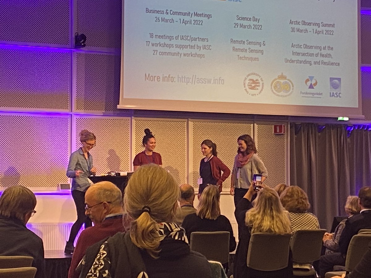 NadjejdaEspinel's tweet photo. Three female scientists got the @APECS_Norway poster award for their posters presented at the Svalbard Science Conference! 💪🏼 #SSC2021 #svalbardscience #WomenInScience @Polar_Research https://t.co/2CCIOa7WUc
