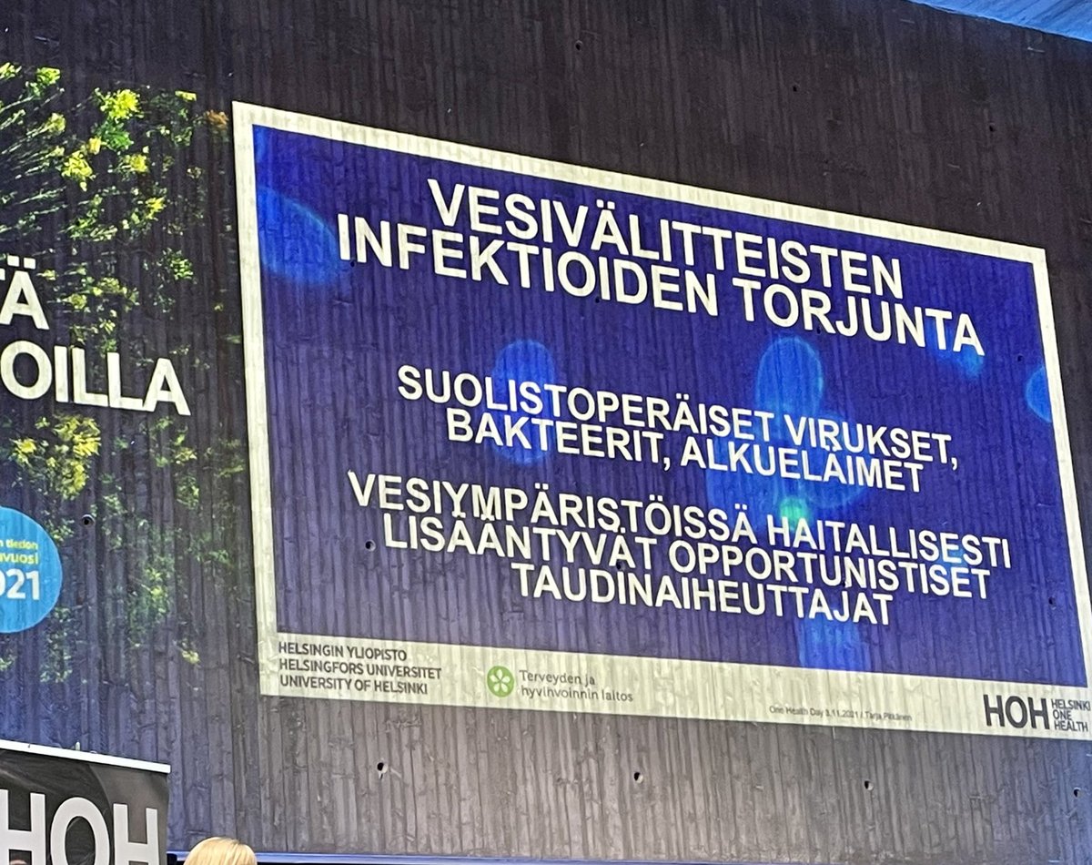 kinnunen_pm's tweet photo. Kryptosporidit yksi tärkeimmistä vesivälitteisistä taudinaiheuttajista Suomessa. Huolta aiheuttaa myös vesijohtoverkostojen kunto - pysyykö juomavetemme turvallisena? @TarjaPitkanen #OneHealthDay2021 #zoonoosi @tiedekulma @HelsinkiOne https://t.co/39VMtNvIVA