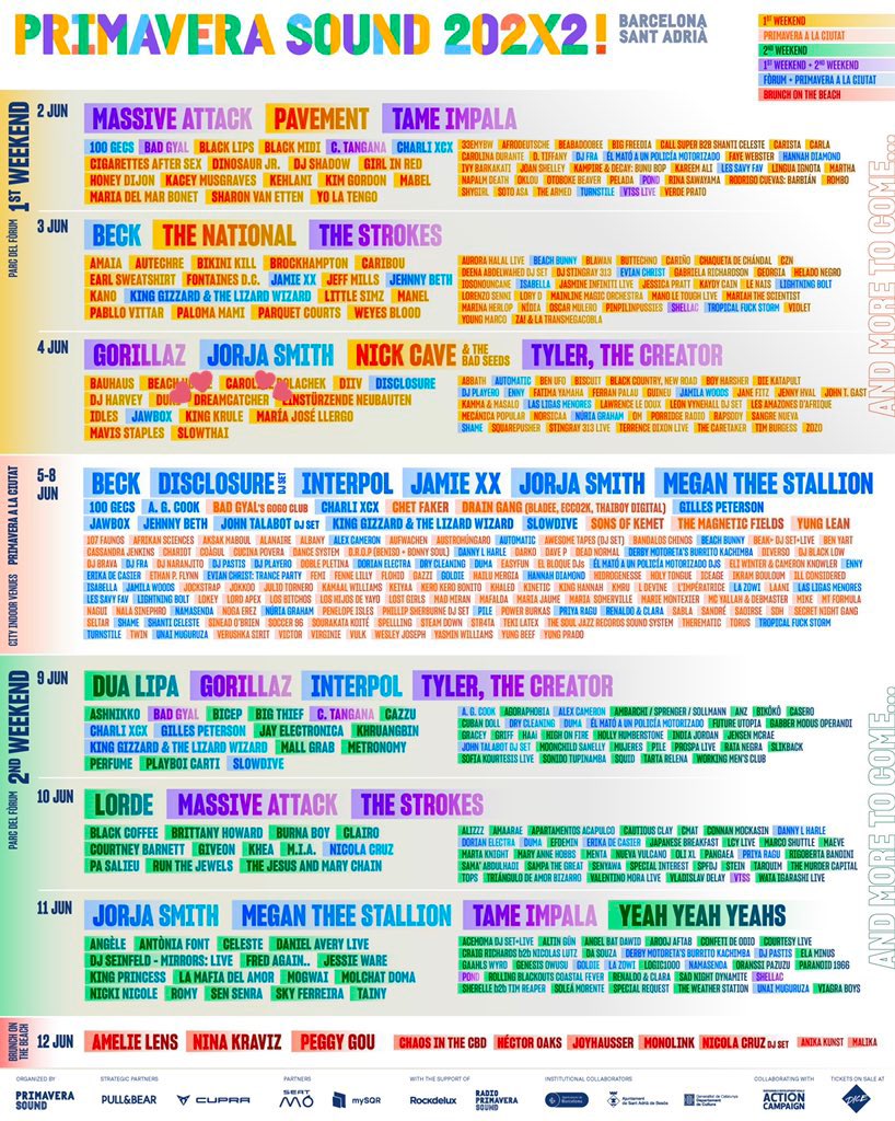 __orbitchuu's tweet photo. Dreamcatcher achieves things some big groups can’t even do but award shows NEVER invite them once😂

Like which K-Pop artist can say they’d be performing in one of the world’s biggest music festivals w Lorde, Charli XCX, Dua Lipa, Tyler the Creator, Kehlani &amp; Megan Thee Stallion? https://t.co/5fUfDcQRvq