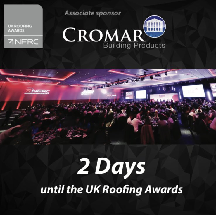 With only 2 days to go until the NFRC @ukroofingawards we’d like to wish all the nominees good luck!