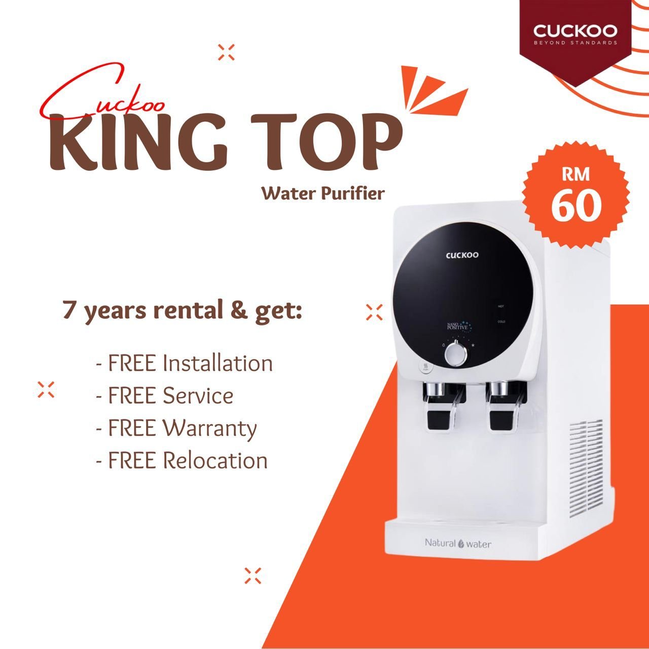 Azrul Saya Jual Cuckoo Supercube Main Point Mineral Filtered Water Mild Alkalin Filtration Laju Isi Tangki Laju Stainless Steel Tank Tak