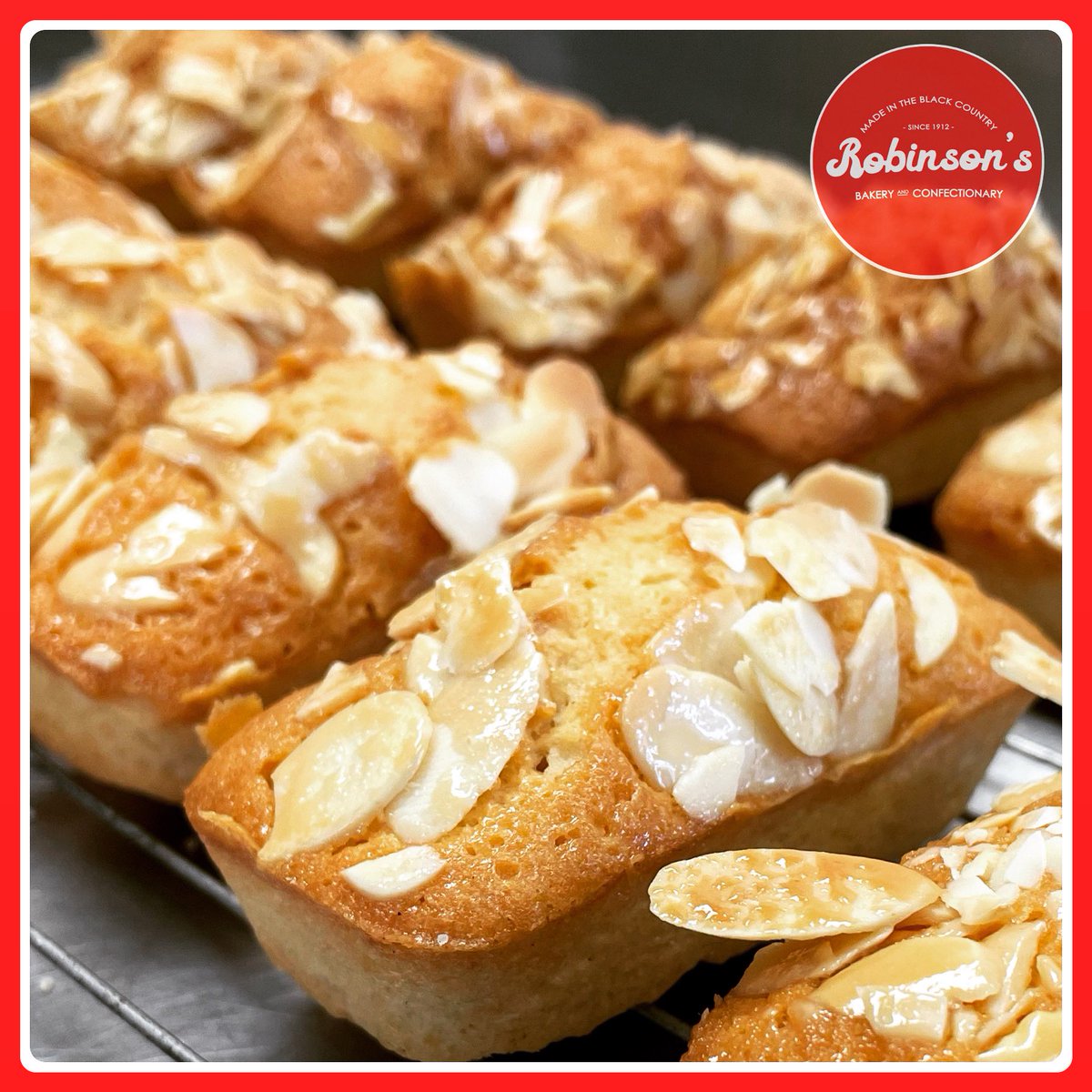 Playtime in the bakery today has centred on our version of #bienenstich (Beesting cake - a German dessert made of sweet dough with a baked-on topping of caramelized almonds) but should we finish it with and a vanilla custard or Buttercream? #blackcountrybaker #westmidlands #cake