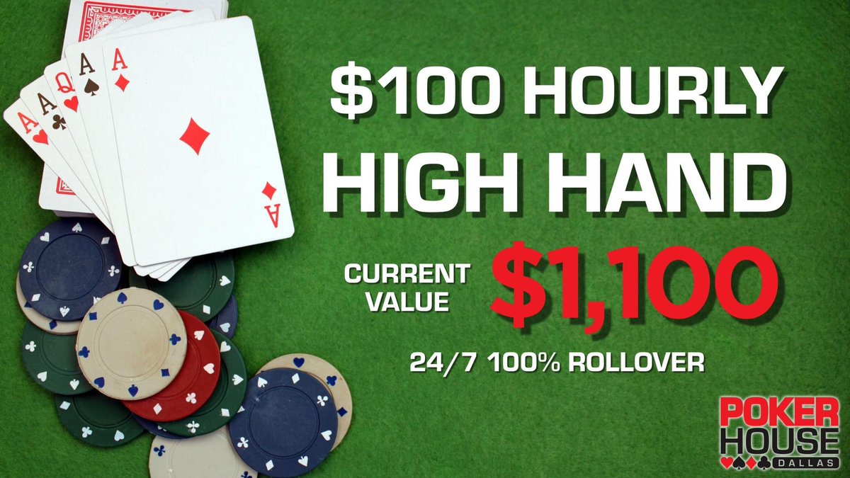 🤑🤑Rollover, rollover let another hundred come over. 🤑🤑

#HighHand #Rollover #PokerHouse #TexasHoldem #PokerGiveaway #DallasPoker