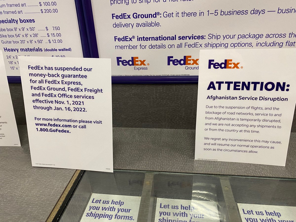 tomconerly's tweet photo. I get my news from fedex notices https://t.co/EACERLeO5t
