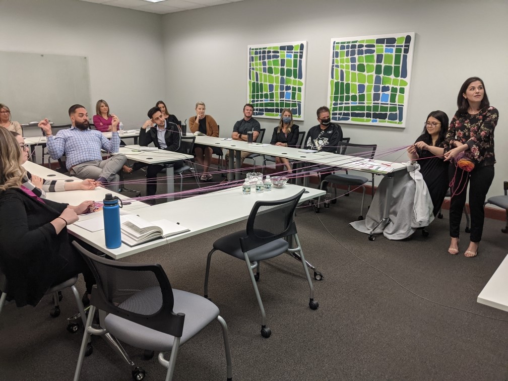 prioritymktg's tweet image. Here's Assistant Director of Account Services Alyssa Gonzalez leading our recent Website Process Meeting where our team reviewed the entire process of building websites from initial concept to post-launch activities! #WebWednesdays #PriorityMarketing