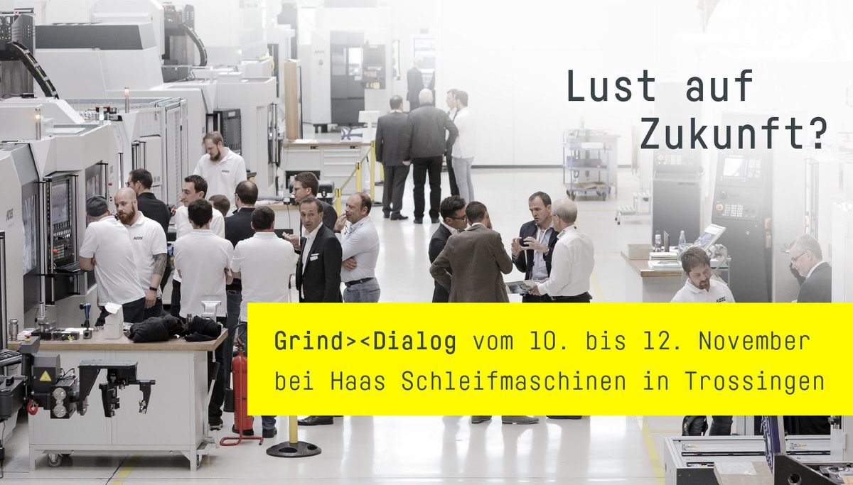 multigrind's tweet image. Lust auf Zukunft?
Mehr Informationen auf: virtual.multigrind.com
Grind&amp;gt;&amp;lt;Dialog vom 10. bis 12. November bei Haas Schleifmaschinen in Trossingen
#multigrind #grinddialog #grindingexpert #grindingtechnology #technology #haas #trossingen #schleifmaschinen  #future #zukunft