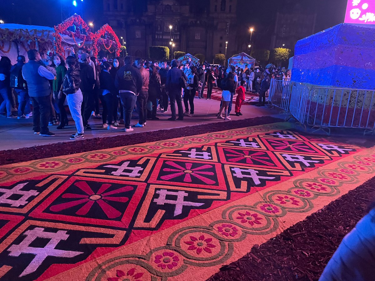 GovStitt's tweet photo. ¡Buenas dias from Mexico City!

We had a chance to check out Día de los Muertos celebrations last night before meeting with energy companies to recruit them to Oklahoma. 

Today, we’ll be focusing on diplomacy and the future Mexican Consulate coming to our state. https://t.co/xzY9DBuMf1