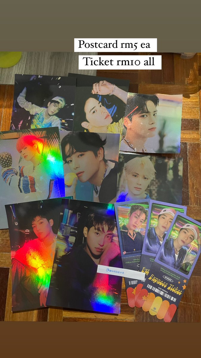 nyuubiessdina's tweet photo. [WTS] Help RT Thank you 🥰

The Boyz Thrill Ride Inclusions 🎢

Price stated exc postage ✨
Pay today post tmr ❗️
Can nego if srs buyer ~

#pasartheboyz #pasartheboyzmy #pasarTBZ @PasarTheBoyzMY @pasartheboyz @mypasartbz @bazaardeobi @deobimarket @TBZMARKETMY_ @LEM0N4DE_SH0P https://t.co/GDYLVwUiu9