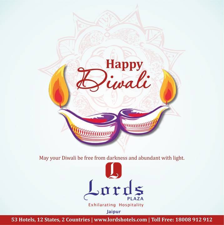 LordsJaipur's tweet photo. May the divine light of Diwali spread into your life peace, prosperity and happiness. Lords Hotels &amp; Resorts wishes you a very Happy Diwali.

For Booking Visit: https://t.co/hVoa32iT5P
Toll-Free Reservation: 18008 912 912
#LordsHotels #LordsResorts #HappyDiwali #SafeStay https://t.co/nEsru11QR3
