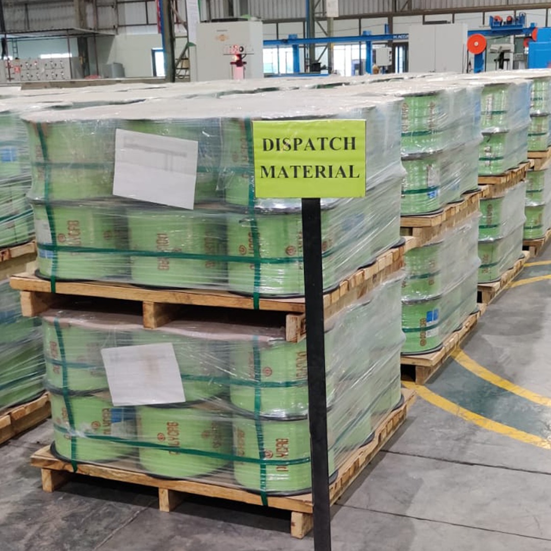 PolycabIndia's tweet photo. We continue to power large scale Solar projects in Chile with our high-quality Solar MV, LV, and Electron beam DC cables. The recent shipment is for a 192MWp project in Chile, which are being installed by a major Greek EPC company.
#Polycab #ConnectionZindagiKa #SolarDCcables https://t.co/cIXieIQD4a