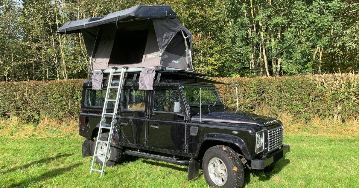 Direct4x4's tweet image. Introducing the #Direct4x4 @LandRover #Defender110 featuring some of the most popular #expedition #camping gear.
 
direct4x4.co.uk/collections/ex…

From roof racks to roof tents, side steps to side awnings. Set up, sit back and enjoy a brew!

#4x4 #outdoorlife #overlanding