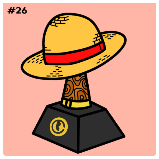 GoneKrit's tweet photo. Cryptotrophies #26 Best Hat Award
Has been SOLD for 0.03 ETH!!!!!
Find you own trophies at https://t.co/KBE0yXudC4

Remember, Success without a Trophy
is nothing but a false claim.
#NFTCommunity #NFTcollectibles #NFTshill #cryptocurrency #cryptotrophies https://t.co/yJZ9eFpeqG