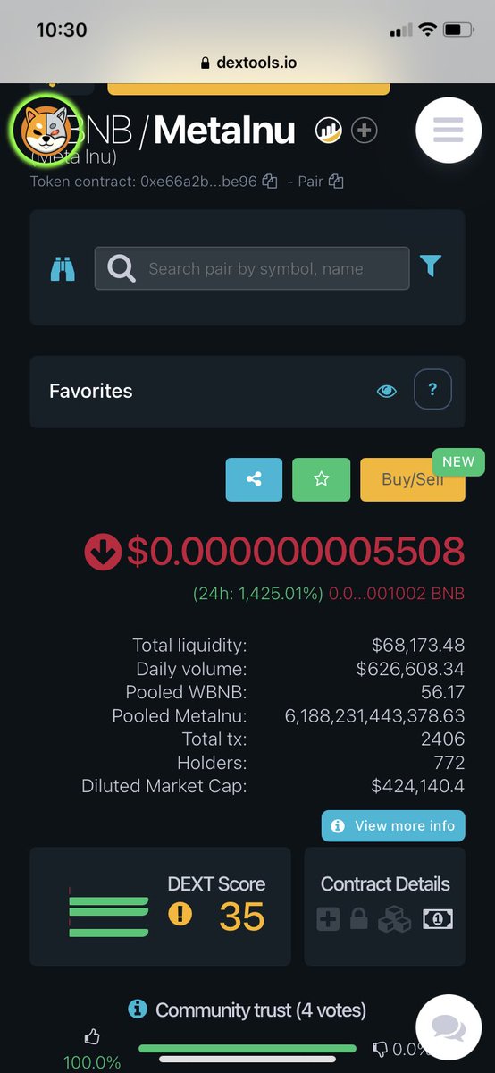 lowkeyfr's tweet photo. MetaVerse? #MetaInu Liquidity nearing $100,000 @MetaInucoin https://t.co/mwSA1NuEHA https://t.co/bqGF8PVsWY