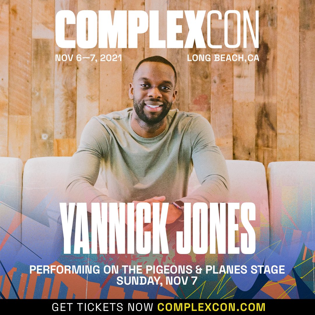 YannickJones__'s tweet photo. If you’re in LA area come check me out Sunday as I rock the stage with some other dope DJs and Artist at @ComplexCon @Complex https://t.co/NlJVp7fWCz