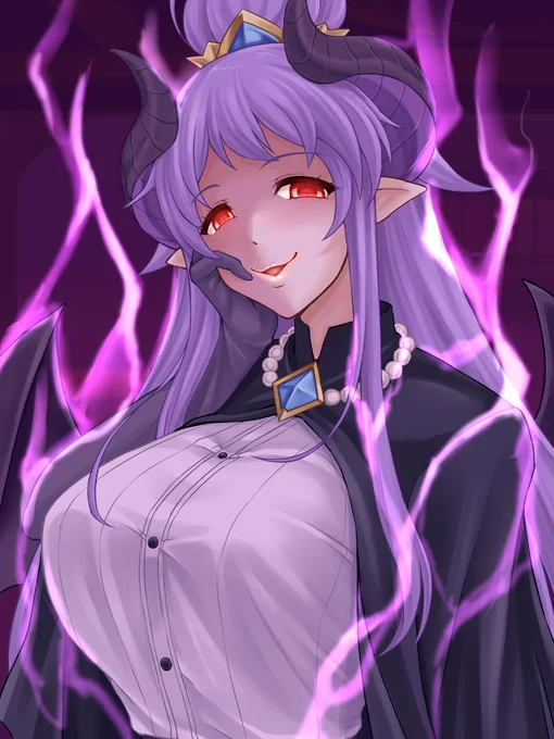 ホマレさん描けました🐉 #プリコネR 