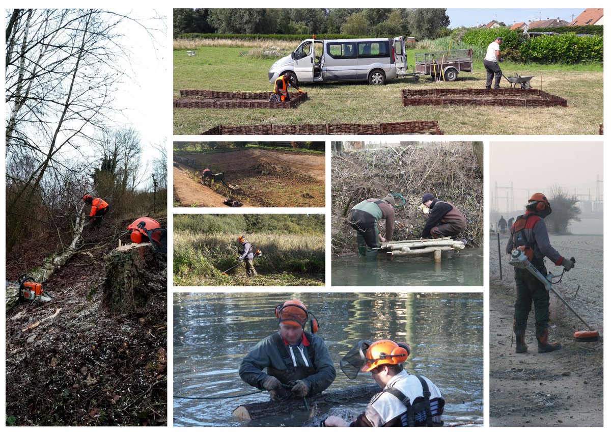 Somme Nature, c’est une association de protection de l’environnement depuis 1992, mais c’est également une structure d’insertion professionnelle depuis 1994. 👩‍🌾🧑‍🌾
