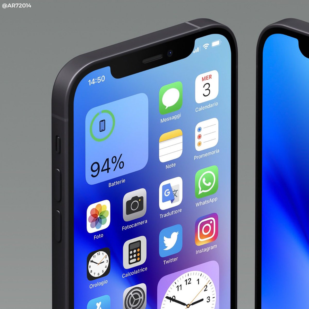 9techeleven Iphone 14 Pro With Ios 16 Sierra Blue Concept Dual Punch Hole Display Battery Percentage Multi App Widgets Smaller Widget Sizes Control Center App First 9techeleven Iphone 14 Pro With Ios 16 Sierra Blue Concept Dual Punch Hole Display Battery Percentage Multi App Widgets Smaller Widget Sizes Control Center App First