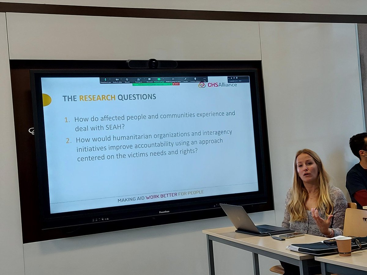 bonasokpoh's tweet photo. Every time a person is a victim of sexual abuse and cannot report it, it is a failure of the whole humanitarian system. Lack of data makes it difficult to know what is holding back accountability. We need to hold ourselves to account says @MartinaBrostrom at #IHSAconference https://t.co/uImEnRLTex