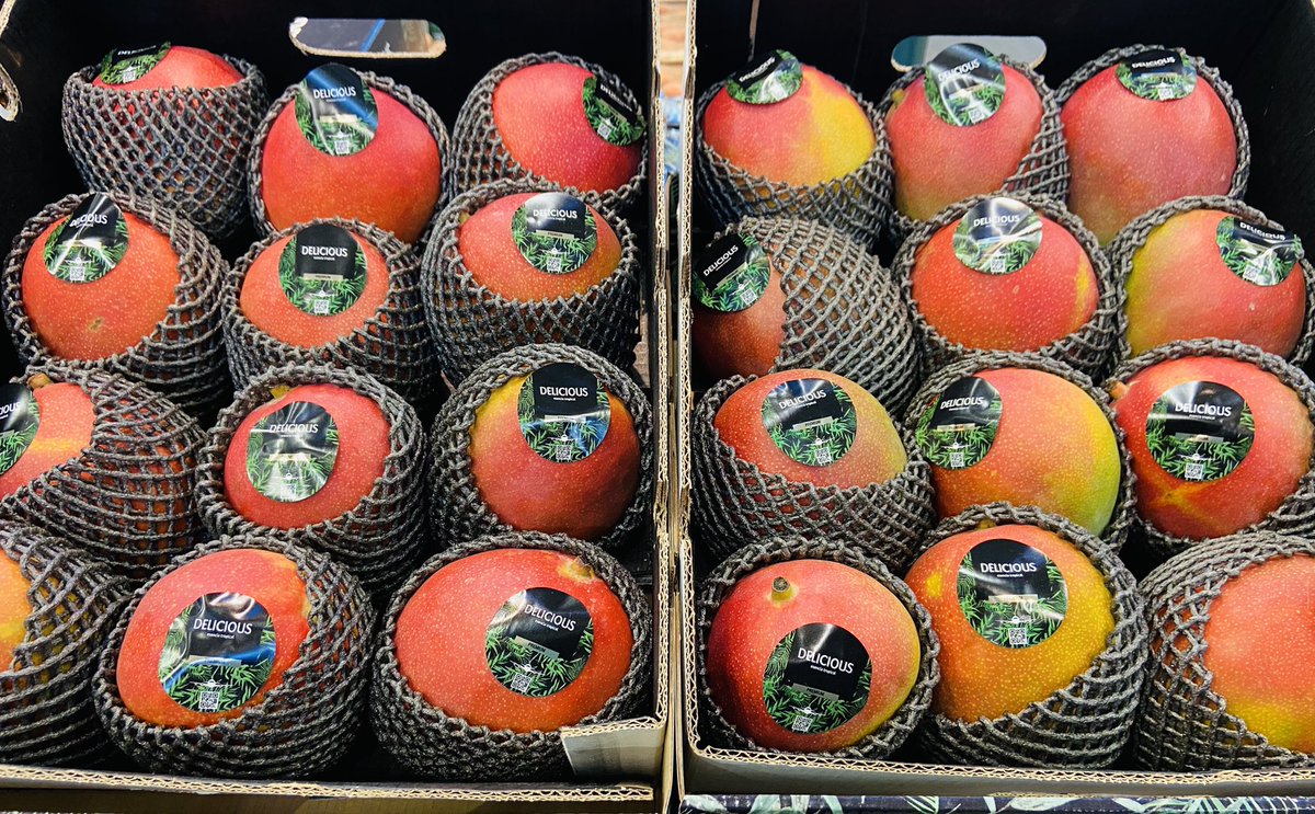 La 🥭 mangue, c’est le Pérou 🇵🇪 et c’est very Delicious 😋 ! Partageons la valeur du bon sur <a href="/marchederungis/">Marché de Rungis</a>
