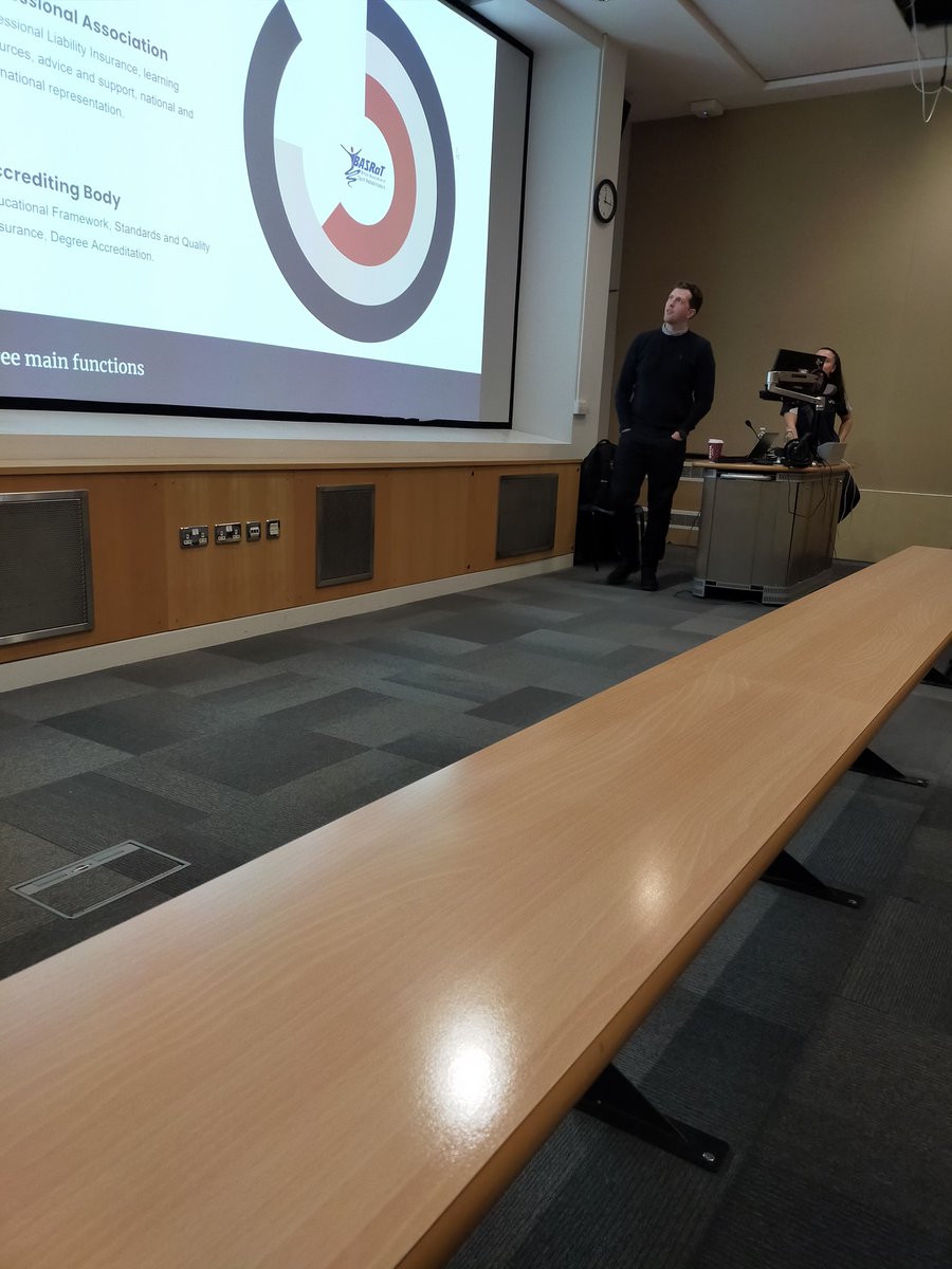 Great to have <a href="/OllieCoburnGSR/">Ollie Coburn</a> from <a href="/BASRaTorg/">BASRaT</a> talking to our <a href="/MdxRehab/">MDX Sport Rehab</a> students today