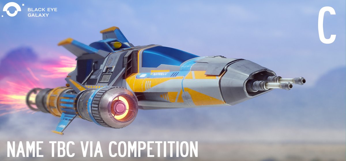 Want to win one of these racing spaceships when they release?

Rules:
🔥 Like + retweet
🔥 Comment your ship name idea with which ship you are referring to (A,B,C,D)
🔥 BYG team will pick out names
🔥 4 lucky winners win one racing spaceship 

#Metaverse #Meta #NFT #gaming $BYG