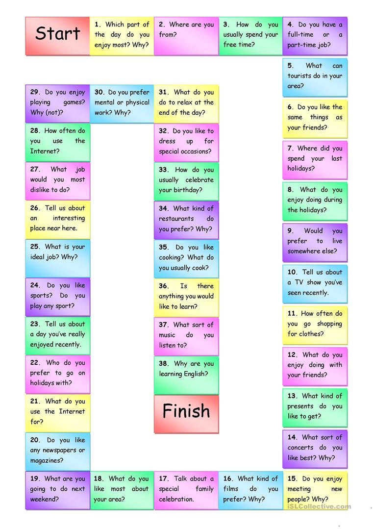 TCEA's tweet photo. 🗣️ Speaking Questions Boardgame 🗣️ 

https://t.co/5HHDK51rlu @islcollectiveen
#ESL #langchat #learning #teachertwitter https://t.co/aVIdhqvZsX
