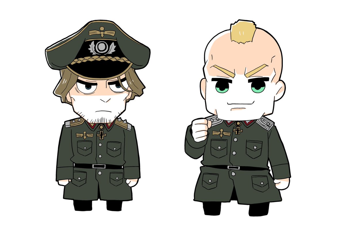 multiple boys military uniform 2boys uniform military blonde hair hat  illustration images