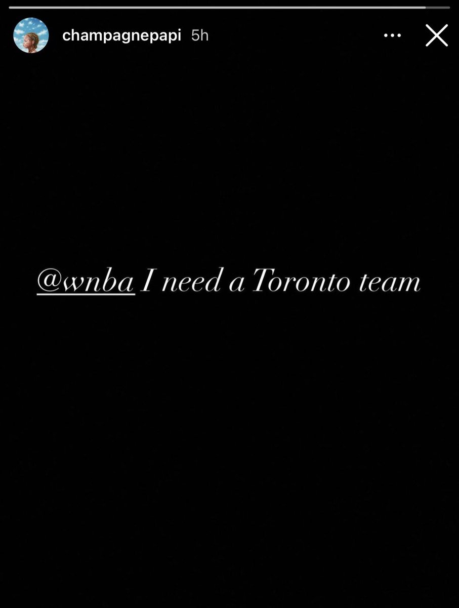 CoachDanPinto's tweet photo. 🗣 Activos que Drake está alzando la voz como se debió hacer hace tieeeeempo. 

Queremos equipo femenino en #Toronto 🙏 @WNBA 

#WeTheNorth https://t.co/fv3iAfKZI2
