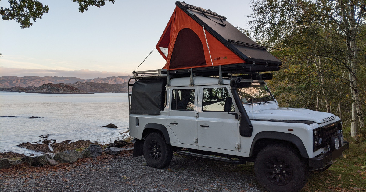 Direct4x4's tweet image. Just a lovely excuse to post pictures of beautiful #Scotland. Kindly sent from #Direct4x4 friend Andy. With his Clamshell Roof Top Tent he definitely had a room with a view!

direct4x4.co.uk/collections/ro…

#Camping #Expedition #LandRover #outdoorlife #Overlanding