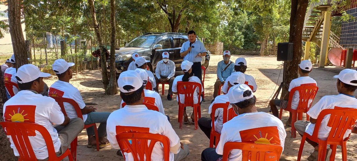 kongm26's tweet photo. KWP keeps moving toward the upcoming commune election. https://t.co/edKnaO3G2u