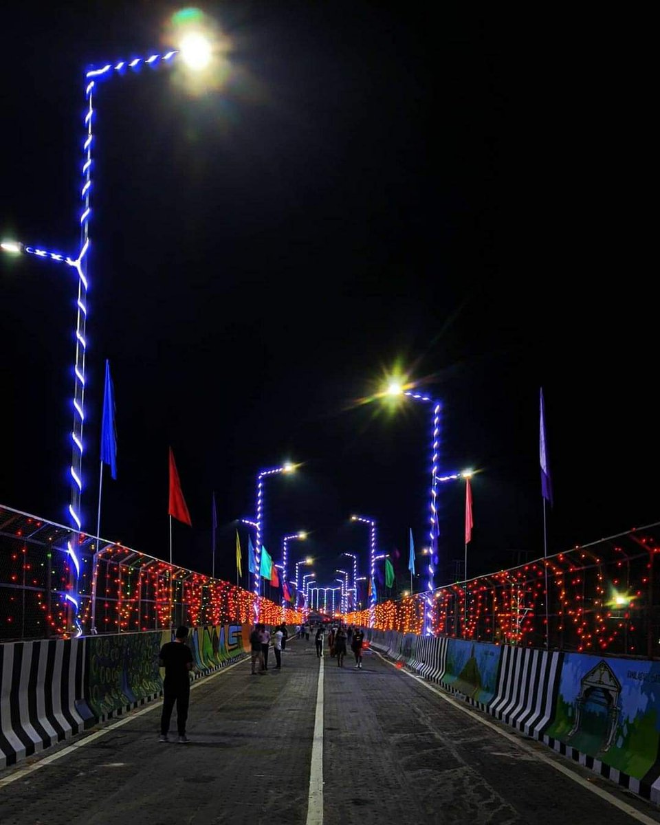 JuleeBezbaruah's tweet image. New over bridge of @guwahaticity 
Photo credit: G plus