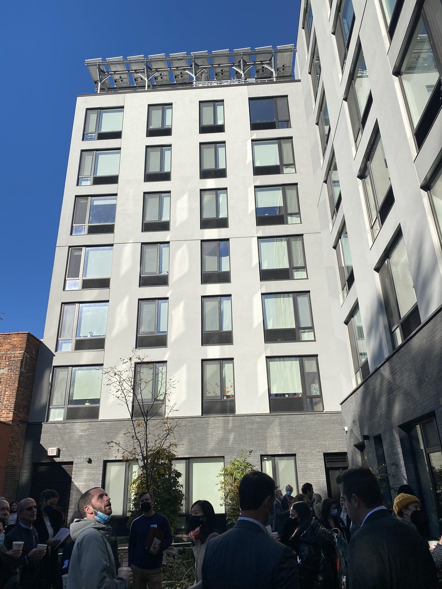 jentrep's tweet photo. Congratulations to @thebridgeny and your entire dev’t team on Park Ave apartments - stunning new homes for low and extremely low income New Yorkers serving vets, seniors and formerly homeless. @CSHInfo is proud to be your predev’t partner. https://t.co/EX3FU44I83