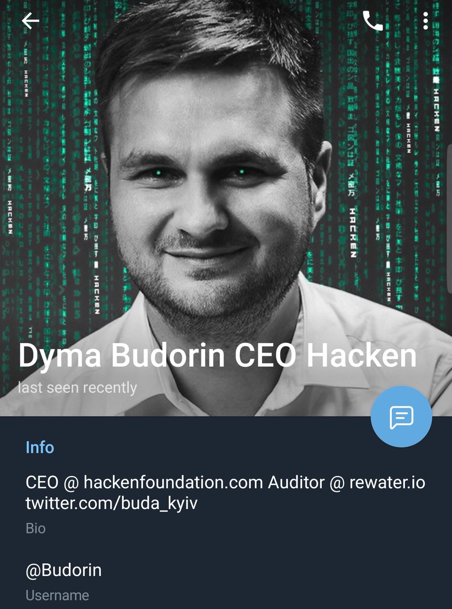 CryptoAliens51's tweet photo. Nice too see how @hackenclub CEO is using photo retouched by me. I'm not an author of original photo but I "tuned" it a little bit in the "Matrix style". 👀 Hi5. Keep on rolling. 😎 
#Hacken #HackenFoundation $HAI https://t.co/W84jmcQgmR