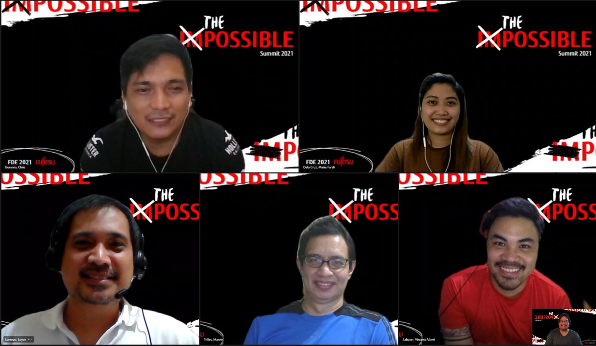 jambird's tweet photo. Wrapping Day#2 of #FDE2021 Virtual Conference.  Philippine Team representing with all 😁 and 🥰 #rebels #togetherwemaketheimpossiblepossible https://t.co/IW4r0Llge7